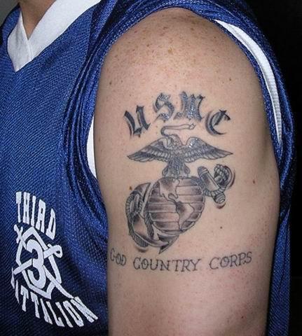 Vojaško Tattoo 6
