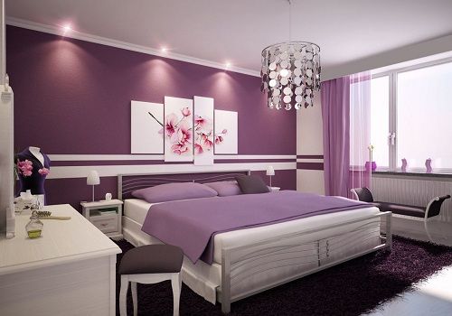 Culoare scheme for Designer Bedrooms