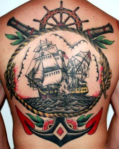 Opisno Royal Navy Tattoo Design