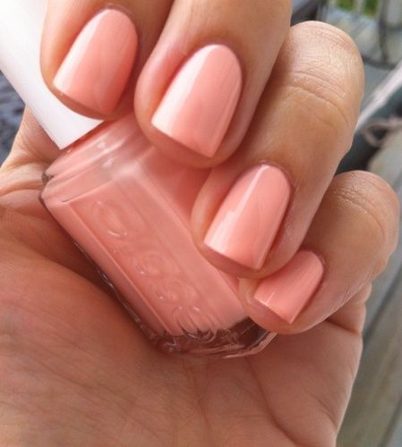 Pink Nail polishes peach perfect pink