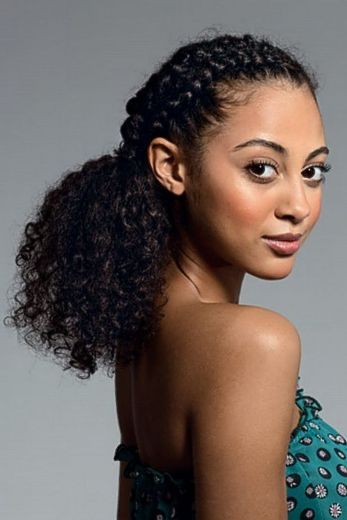 Ponytail Hairstyles for Black Women 3