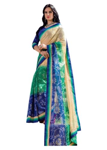 Radhika Multicoloured Chiffon Saree 3