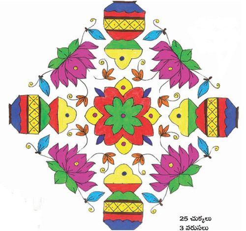 rangoli designs with dots