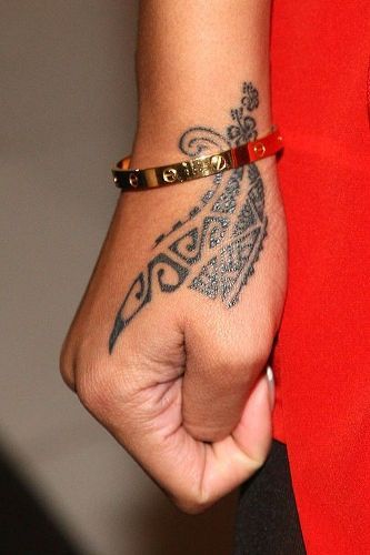rihanna tattoo