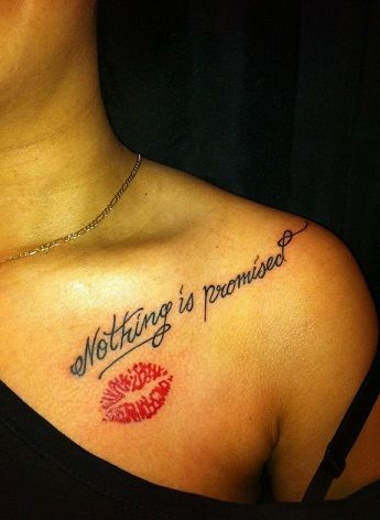 LIP TATTOOS WITH A MESSAGE
