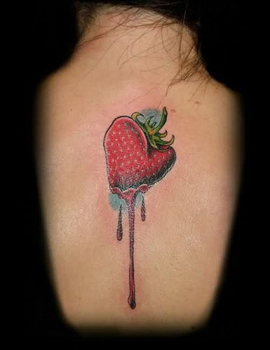 Tirpimas Strawberry Tattoo