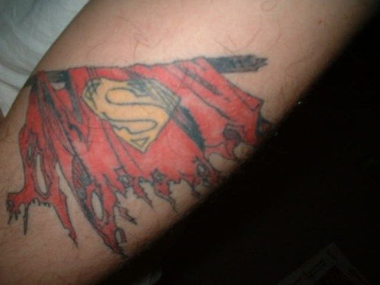 Superman Tattoo 6
