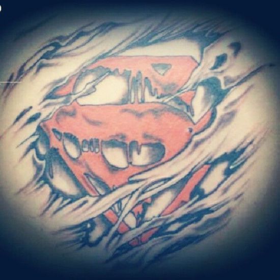 Superman Tattoo 3
