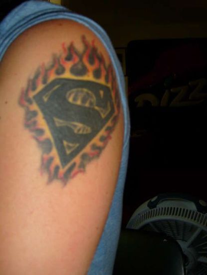 Superman Tattoo 7