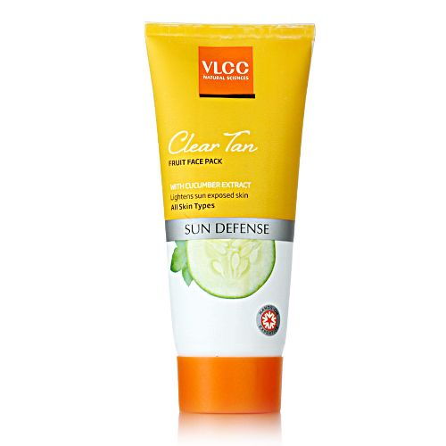 Vlcc clear tan fruits face pack