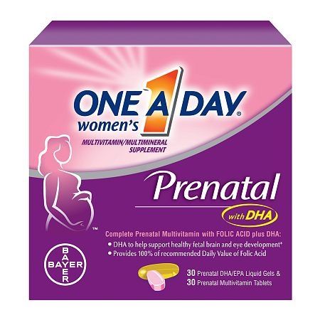 One-A-Day Women's Prenatal, with DHA