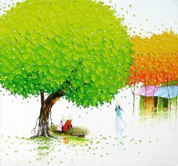 Vivid Paintings by Phan Thu Trang