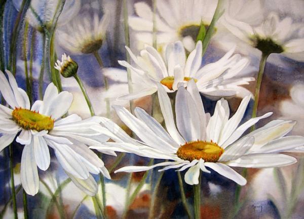 Akvarell Virágfestmények, Marney Ward