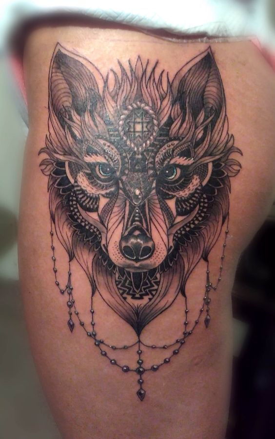 Farkas Tattoo - TOP 150 Wolf Tattoos So Far This Year