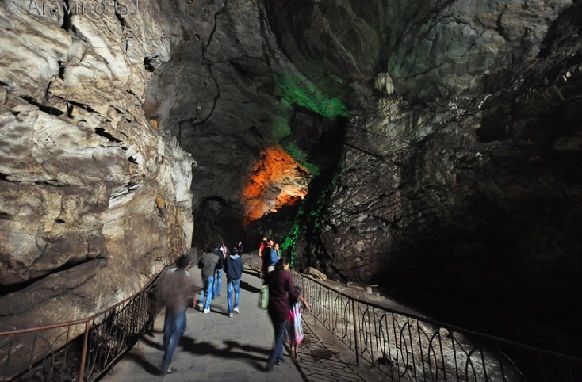 Borra Caves Araku Valley-Lamp Light